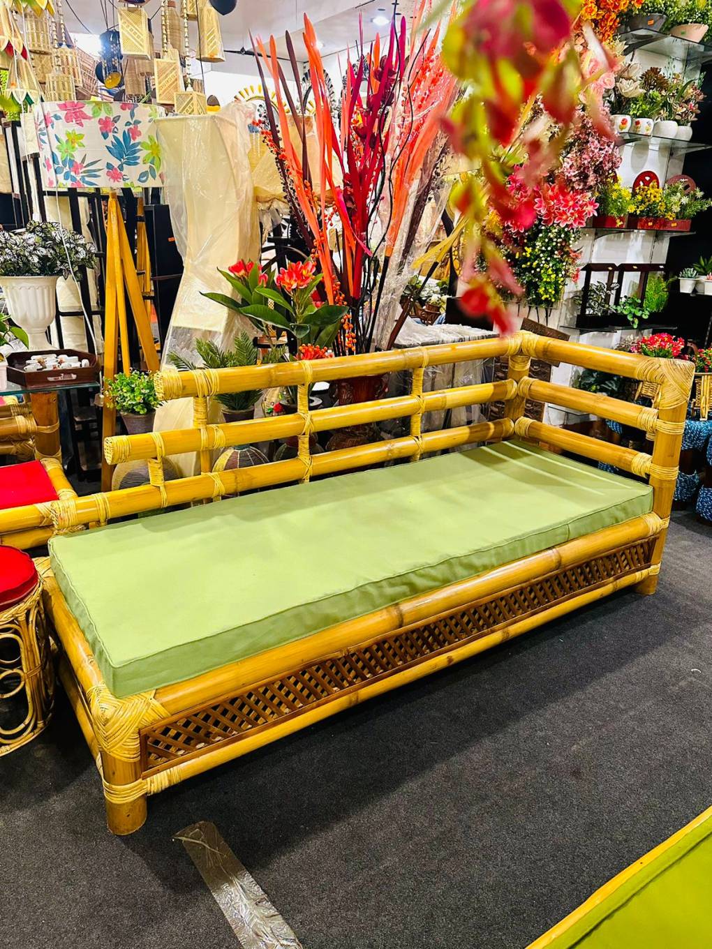 Rattan Divan